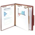30 Letter Size Classification Folders, 1 Divider, 2 Inch Tyvek