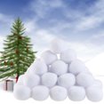 thumbnail image 2 of Bolas de nieve navideñas de simulación juego de lucha de bolas de nieve interior Irfora 100 piezas, 2 of 7