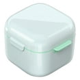 thumbnail image 1 of Estuche para dentaduras postizas, caja de baño para dentaduras postizas para viajar, cuidado limpio, protector bucal y dentaduras postizas, 1 of 5
