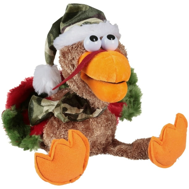 Holiday Time Animated Singing Plush Stuffed Animal