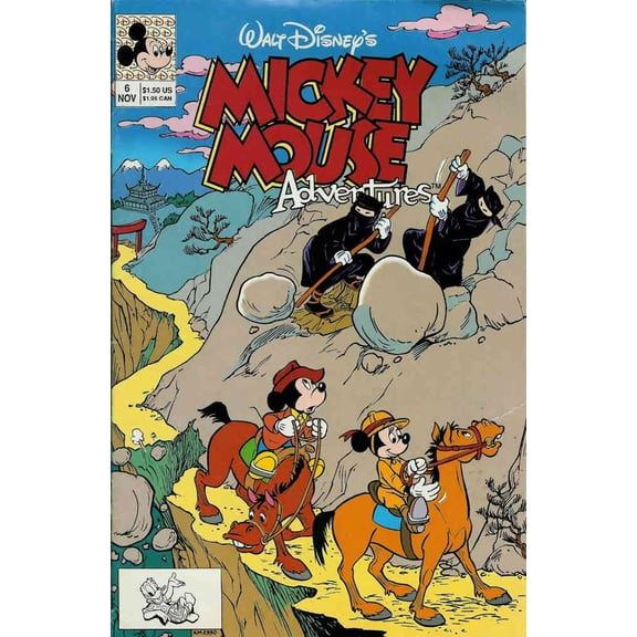Mickey Mouse Adventures #6 VF ; Disney Comic Book
