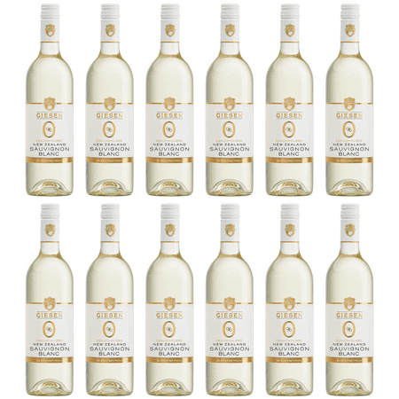 Giesen Non-Alcoholic Sauvignon Blanc - Premium Dealcoholized White Wine from New Zealand | 12 PACK