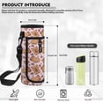 thumbnail image 6 of Yspwyqan Girls Backpack and Lunch Box Set, Pink Capybara Strawberry Backpack Set for School Ages 6-8, Trendy Double Zip Front Pocket Purse for Back to School Gifts, 6 of 7