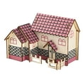thumbnail image 1 of 3D Wooden Puzzle Educational DIY Building Model Toy for Children and Students Learning Activity, 1 of 4