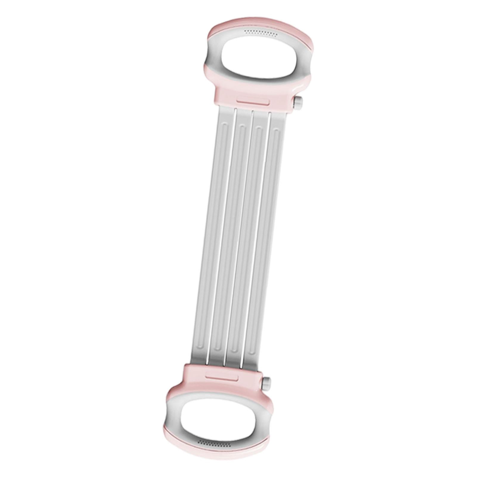 Baoblaze Fitness Elastic Resistance Band Adjustable Figure 8 Stretch Band with Handle for Pink