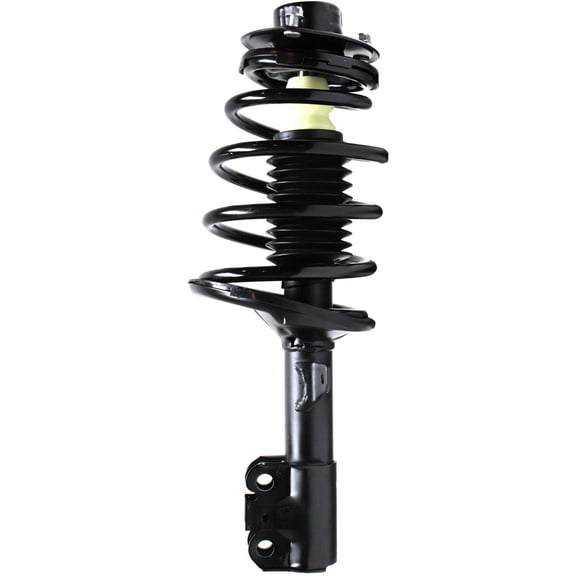 Shock Absorber and Strut Assembly Compatible with 1997-2001 Toyota Camry Front, Driver Side Black