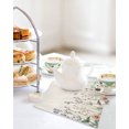thumbnail image 4 of Summer Floral Botanical Kitchen Dish Towels for Drying Dishes Set of 2, Spring Botanical Vintage Waffle Weave Microfiber Hand Tea Bathroom Towels Quick Dry & Absorbent Towel 12x12, 4 of 7