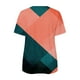 thumbnail image 5 of Blusa de manga corta con cuello en V, informal, cómoda y elegante para mujer OAVQHLG3B Store  lin121212, 5 of 5