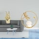 thumbnail image 2 of Escultura De Bola De Cristal Con Gesto De Dedo, Figura De Metal, Estatua De Escritorio, Decoración Creativa Para El Hogar, Sala De Estar, Armario, Estante, Adorno Para Pasillo, Chimenea,, 2 of 8