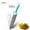 Lake Green, variant on 6-inch Ceramic Knife with Black Blade Rustproof Chef Knife with Comfortable Handle,Household Kitchen Knife Tool