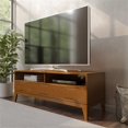 thumbnail image 2 of Pemberly Row Solid Hardwood 60" TV Media Stand - Teak Brown For TVs up to 65 ", 2 of 7