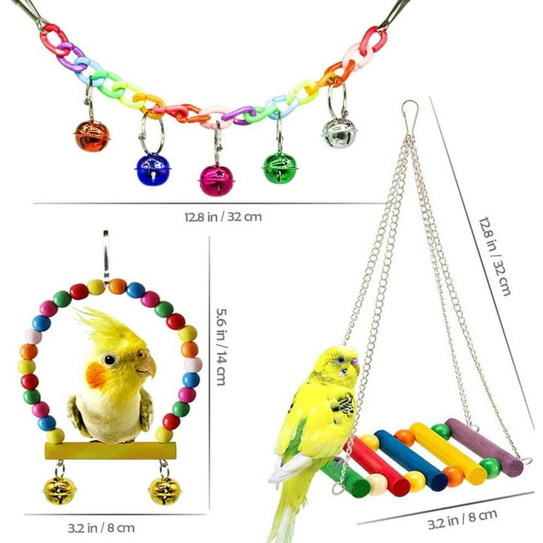 Bird Toys For Parakeet Parrot
