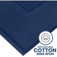 thumbnail image 3 of Linteum Textile (12-Pack, 21x30 in., Blue) 100% Cotton Bath Mats [Not a Bathroom Rug], 3 of 7