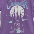 thumbnail image 2 of Girl's Cinderella Midnight at the Castle  Graphic Tee Purple Berry Large, 2 of 4