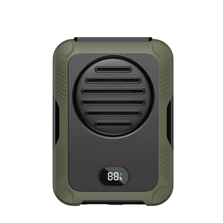 

GLFSIL 6000mAh Portable Waist Clip Fan Belt Fan Body Fan