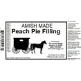 Pie Filling and Topping Peach Two 32 Oz Jars