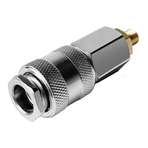 Air Pump Adapter Portable Tire Inflator Electric Air Compressor Adapter Quick Connector Coupler for Air Blow Tool Air Compressor Air Wrench Sander Covert Your Air Pump to Pneumatic Tools