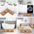 thumbnail image 5 of Kitchen Rug Set 2 Pieces Non Slip Kitchen Mat for Kitchen Home Floor Sink 47"x19"+27"x19" Haunted Houses and Ghosts, 5 of 7