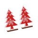 thumbnail image 2 of piezas de árbol de Navidad de madera para escritorio, decoración de mesa con impresión, mini árbol de Navidad, adorno para fiesta de Navidad., 2 of 6