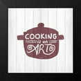 thumbnail image 2 of Allen, Kimberly 15x15 Black Modern Framed Museum Art Print Titled - Kitchen Life 3, 2 of 5