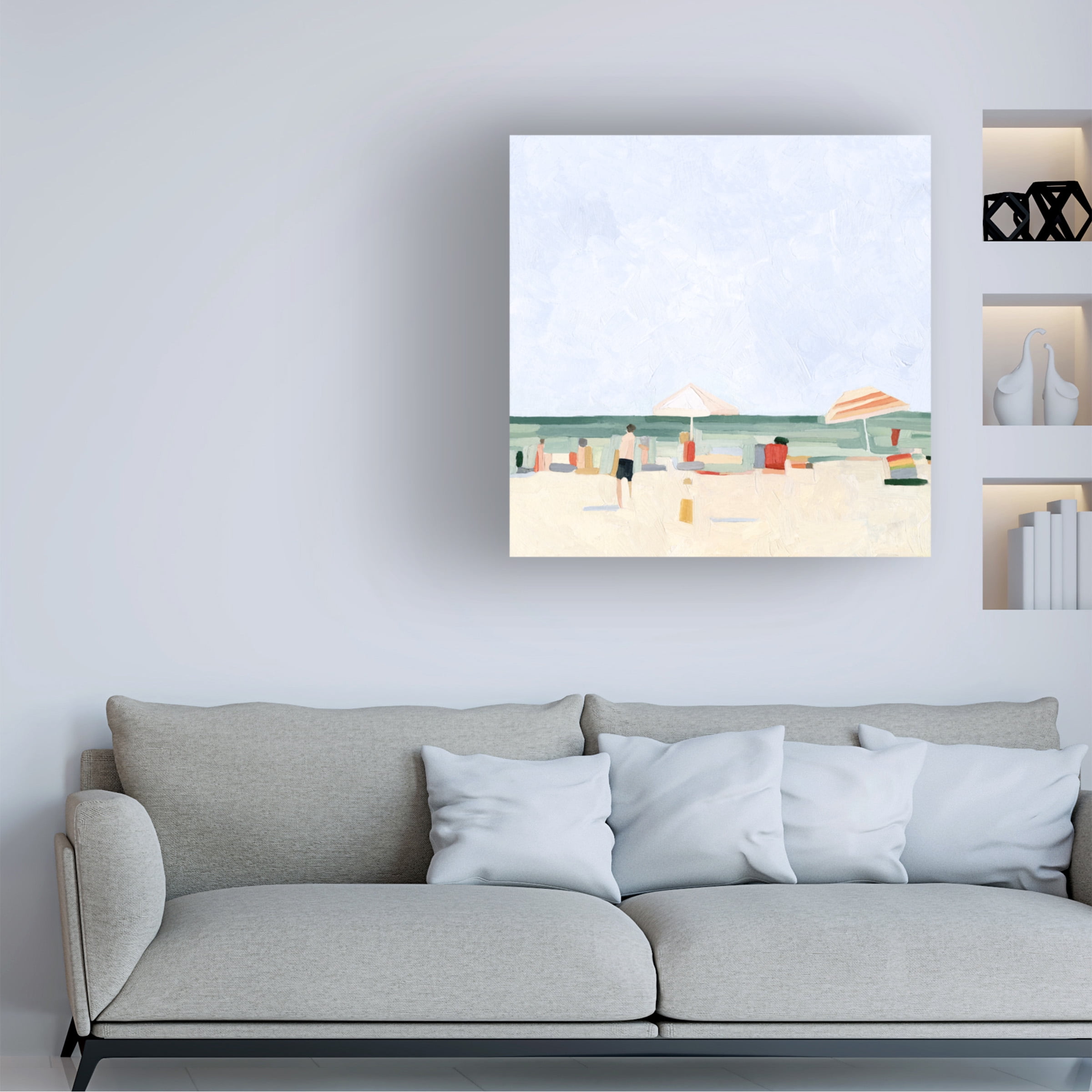 Emma Scarvey 'Family Vacation II' Canvas Art