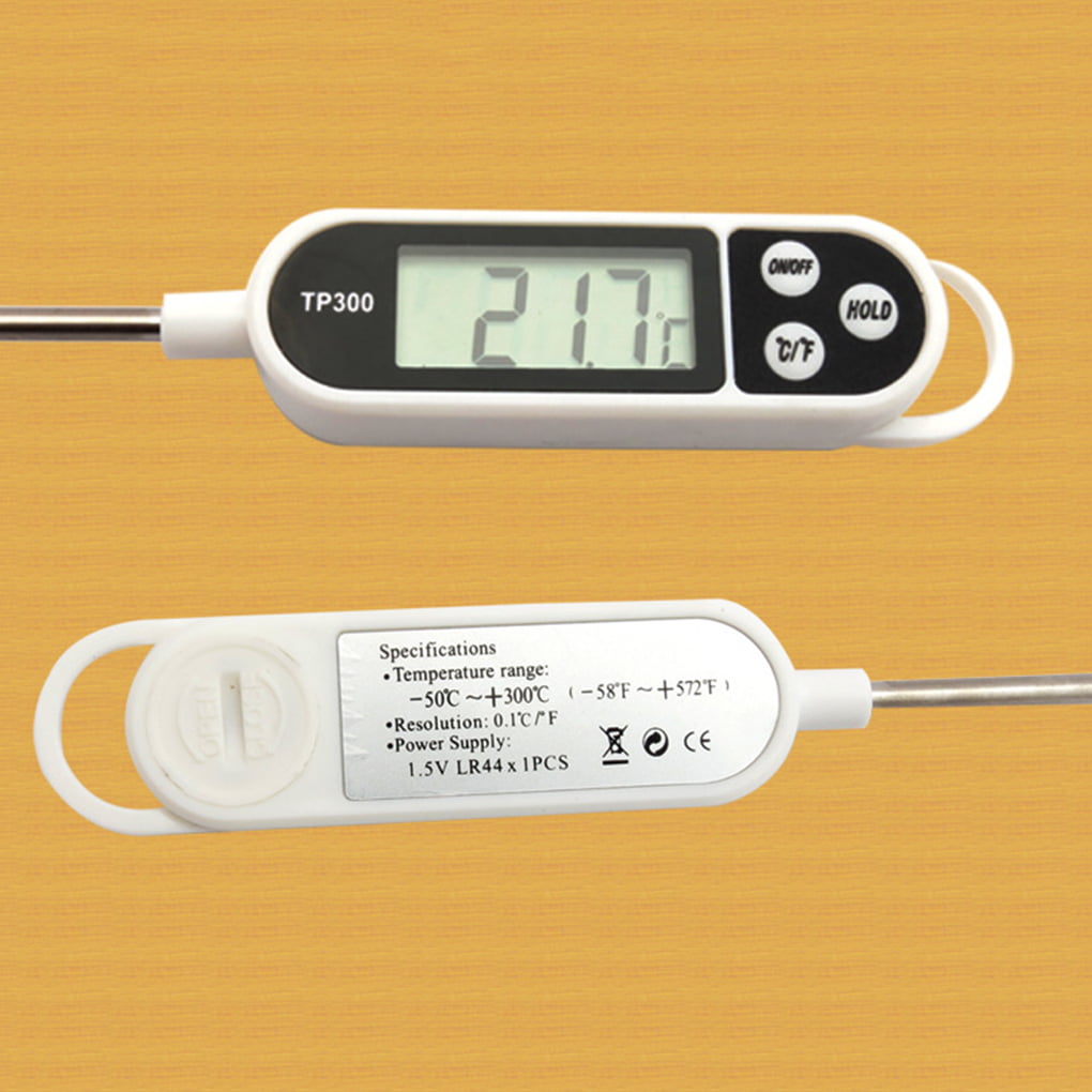 300℃ Digital Food Thermometer For Meat Kitchen Cooking Water Milk