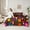 Black Red, variant on Feelyou Rustic Groovy Flower Twin Bedding Sets 7pcs, Mandala Floral Bedding Comforter Set