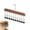 B, variant on Agiufgs 10 Clip Scarf Hanger Wood, Rotating 360 Degree Hook with Towel Rack Design, for Closet Organization Setup and Daily Use, A