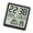Black, variant on Digital Alarm Clock with Date Time Temperature Humidity LCD Display Operated for Modern Homes Decors