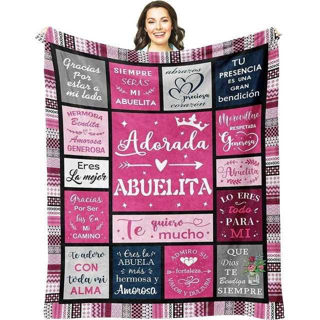 LHSHID Mothers Day/Birthday Gifts for Mom Blanket Flannel Soft and Comfortable Anti static Bed Sofa Blanket 30x40in