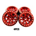 thumbnail image 4 of ZheElen 4pcs 1.9 Wheel Rims For ECX 1-12 Barrage Stability And Performance ECX 1-12 red, 4 of 6