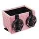 thumbnail image 2 of Portavasos de agua, caja de almacenamiento para automóvil, organizador de asiento de automóvil 2 en 1, caja de papel Rosado, 2 of 7