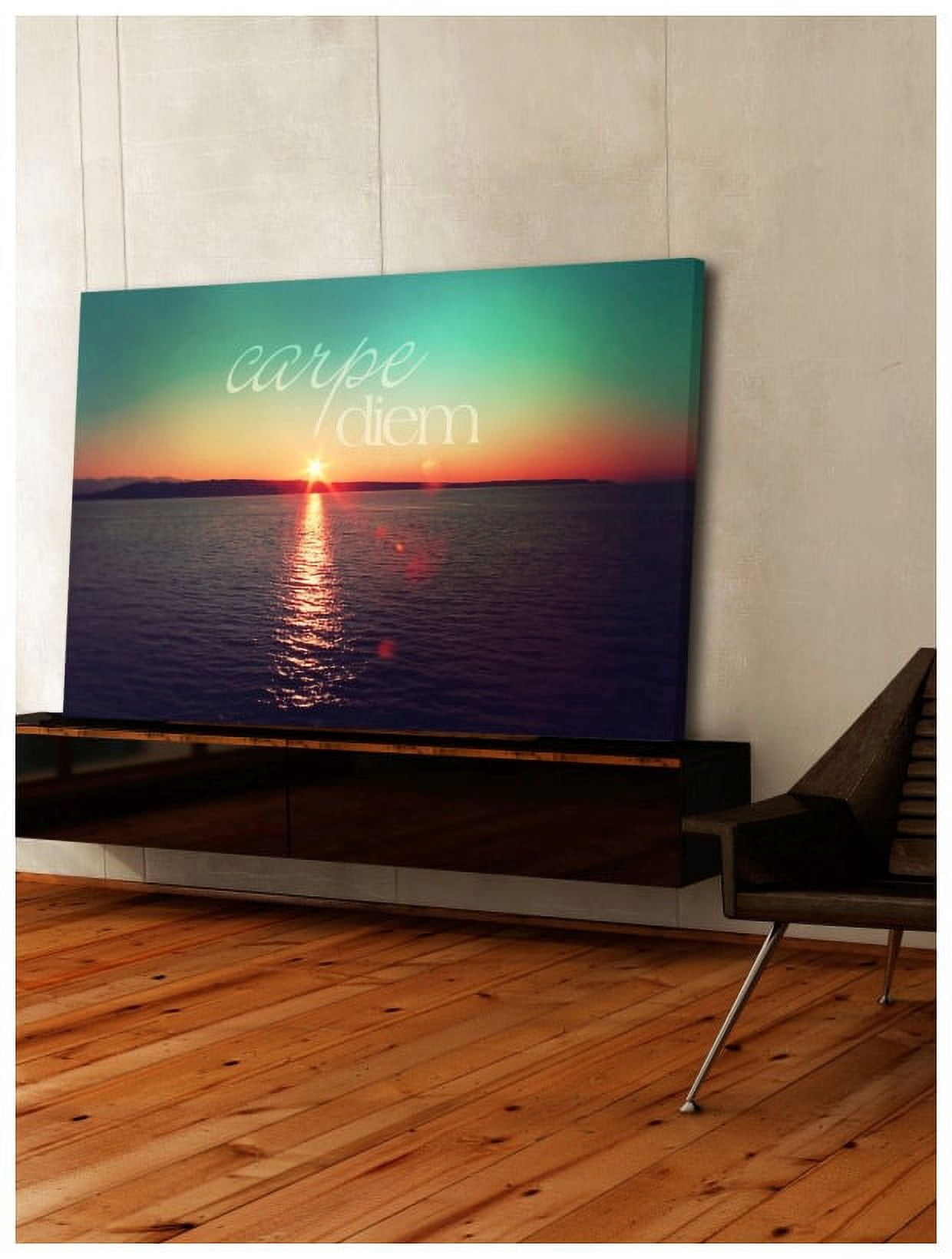 "Carpe Diem" Painting Print on Wrapped Canvas