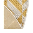 thumbnail image 4 of Jill Zarin Outdoor Collection Area Rug - Napa (5' 3" x 8' Oval Yellow/Ivory), 4 of 11