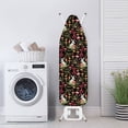 thumbnail image 4 of HELLHERO Rabbit Mushroom Ironing Board Covers Iron Board Cover Easy Adjustment and Installation Fastener Straps Home Removable Cover 15 x 54 inch, 4 of 6