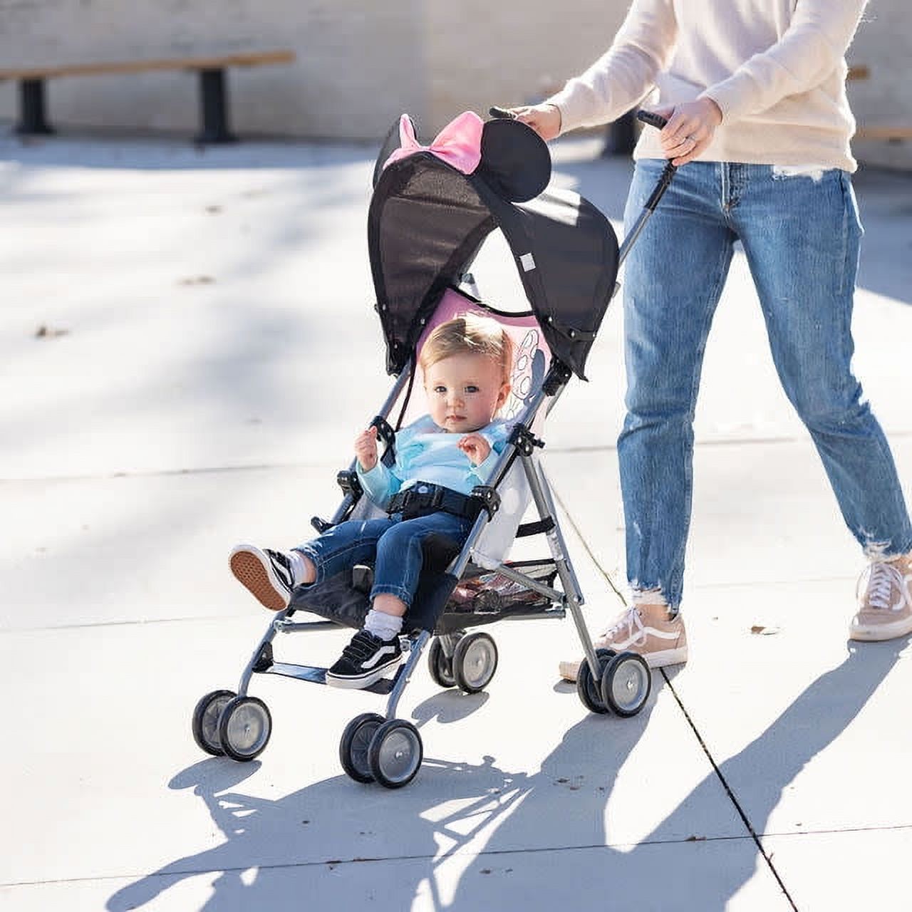 Disney Baby Comfort Height Character Umbrella Stroller with Basket ...