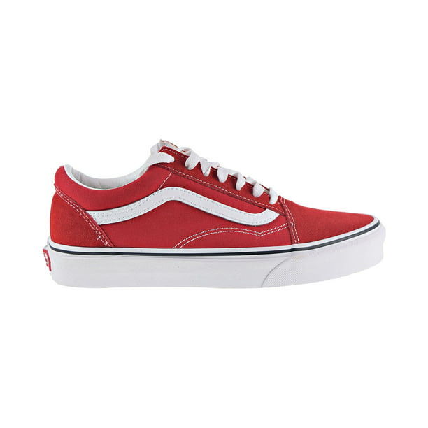 rand tempo Vervloekt Vans Old Skool Men's Shoes Racing Red/True White vn0a4bv5-jv6 - Walmart.com