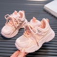 thumbnail image 7 of enyan Sneakers for Girls Athletic Slip On Sneakers Comfortable Bungee Girls Running Shoes (Toddler/Little Kid/Big Kid) Pink,1, 7 of 7