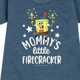thumbnail image 3 of SpongeBob SquarePants - Mommy's Little Firecracker - Toddler And Youth Girls Fleece Dress, 3 of 6