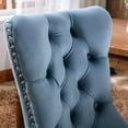 thumbnail image 3 of American Design 2-Piece Light Blue Dining Chairs/Warm Ambiance in Dining Area, 3 of 6