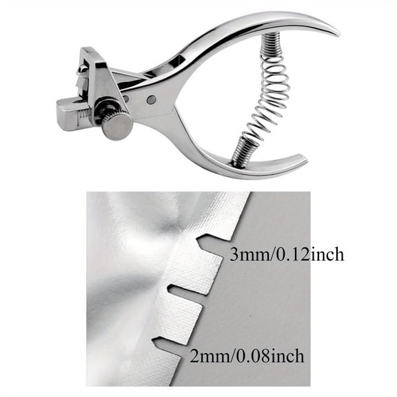 Pattern Notcher Tool for Fabric Sewing Tool Hole Puncher Cutting Punch Tool for Card Cardboard Craft Paper DIY Crafts Band