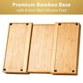 thumbnail image 4 of Organizador de cajones de cocina Umilife, expandible, de madera de bambú, 4 of 6