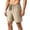 Khaki, variant on Men’s Athletic Running Shorts, Breathable Elastic Cross-Border Beach Shorts for Gym Workout Training Quick Dry