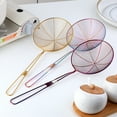 thumbnail image 3 of Ludlz Fried Net Multipurpose Anti-rust Weld Firmly Creative Comfortable Grip Anti-scalding High Temperature Resistant Stainless Steel Colander Spoon Home Supply, 3 of 8