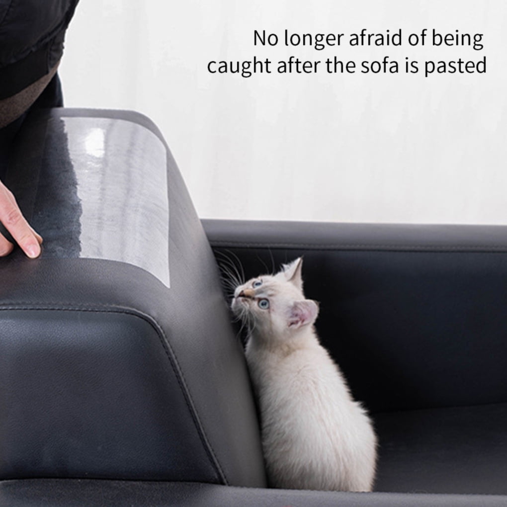 Pet Couch Protector, 4PACK Clear Pet Cat Dog Claw Guards SelfAdhesive