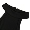 thumbnail image 6 of Gsakboxl Summer Tops Women Y2K Style Backless Slim Fit Spaghetti Strap Tank Top Versatile Sleeveless Camisole Soft Stretch Basic Daily Fashion Layering Vest Black L, 6 of 8