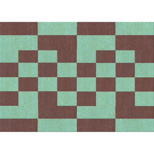 Ahgly Company Machine Washable Indoor Rectangle Transitional Medium Aqua Marine Green Area Rugs, 2' x 5'