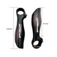 thumbnail image 2 of MTB Bike Bar Ends Carbon Fiber Mountain Bike Bicyle Handlebar Ends 22.2mm Matte, 2 of 6