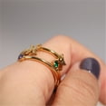 thumbnail image 3 of Fashion Zircon Constellations Open Rings Unique Finger Rings Birthday Gifts, 3 of 21