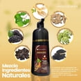 thumbnail image 3 of Shampoo Tinte Instantáneo Organico UNIVERSOENLINEA.COM Cubre Canas Natural Jengibre (Castaño), 3 of 5